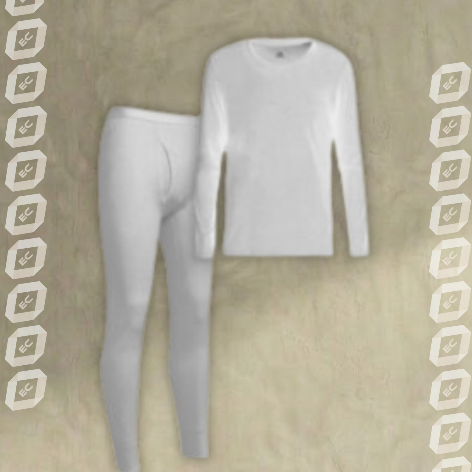 بيجامة رجالي كم طويل انترلوك - القطن الأنيق - الصورة 6