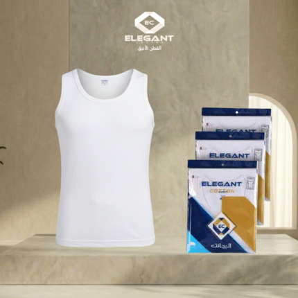 فانيلة علاقى رجالى – القطن الأنيق