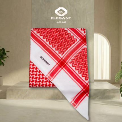 شماغ اليجانت أحمر مقاس كبير - موديل 1-22