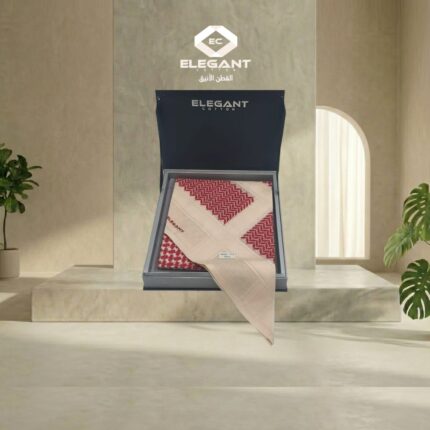 شماغ رجالي اليجنت شتوي مقاس كبير من القطن 100% - 21-4