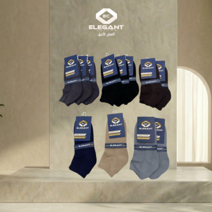 جوارب رجالي طويلة مبطن قطن