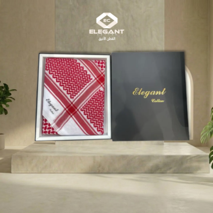 شماغ ولادي اليجنت – أحمر – 24-1