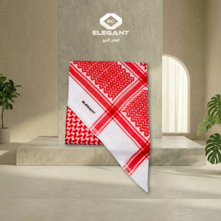 شماغ ولادي اليجنت – أحمر – 24-1