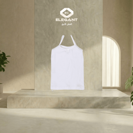 فنيلة اليجانت قطن علاقي بناتي شبابي ممشط SING - ٣ قطع