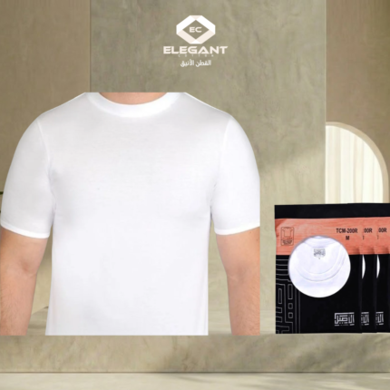 فانيلة نصف كم حلق  الاصيل