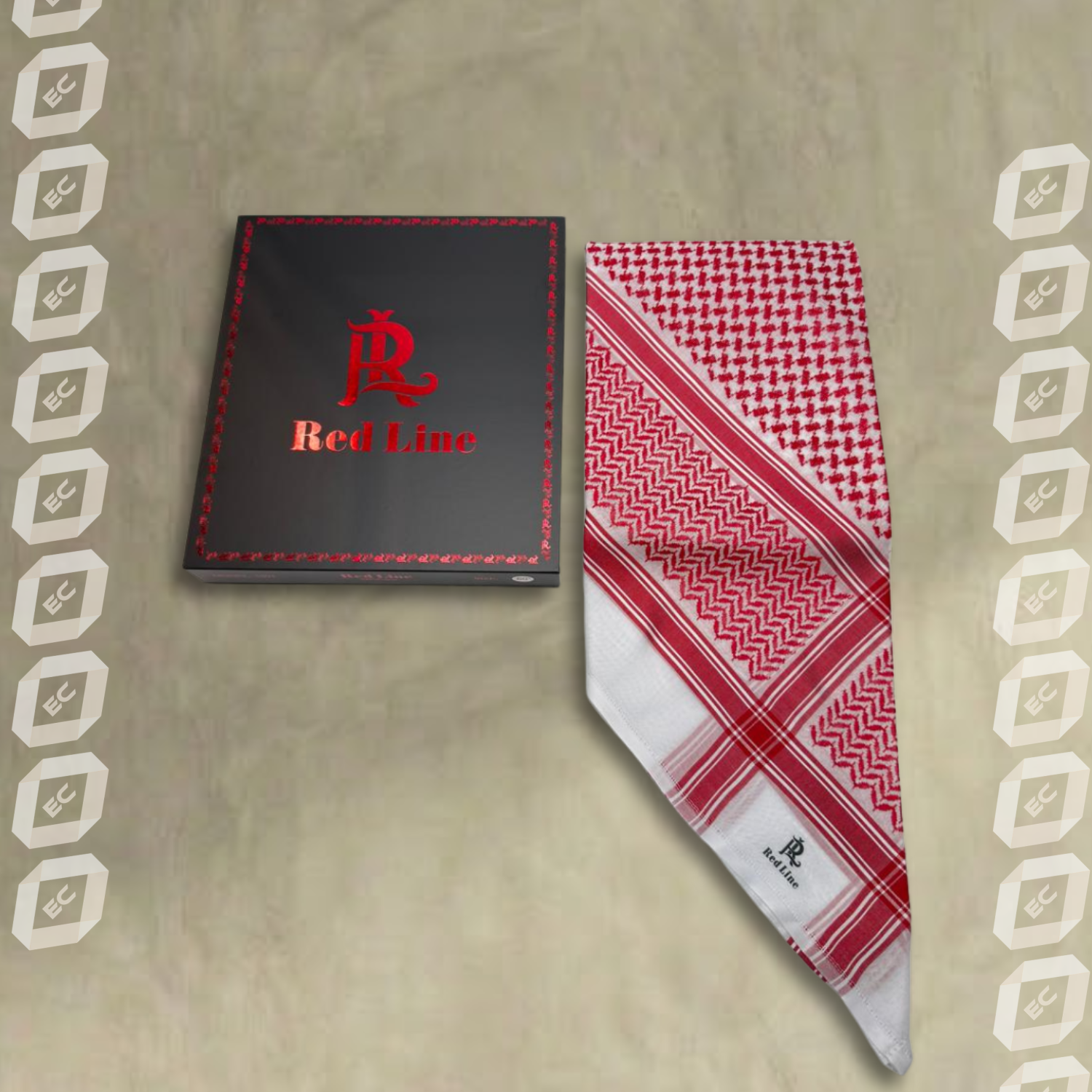 شماغ ريدلاين احمر شماغ ريدلاين احمر - الصورة 4