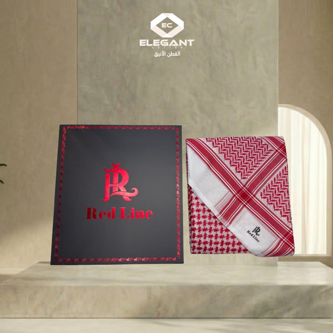 شماغ ريدلاين احمر شماغ ريدلاين احمر